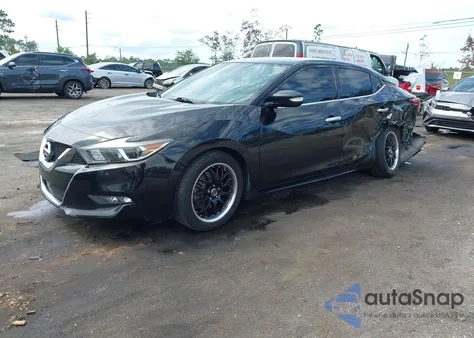 2017 Nissan Maxima 3.5 Platinum/3.5 S/3.5 Sl/3.5 Sr/3.5 Sv z USA, uszkodzony, nr VIN 1N4AA6AP5HC383594